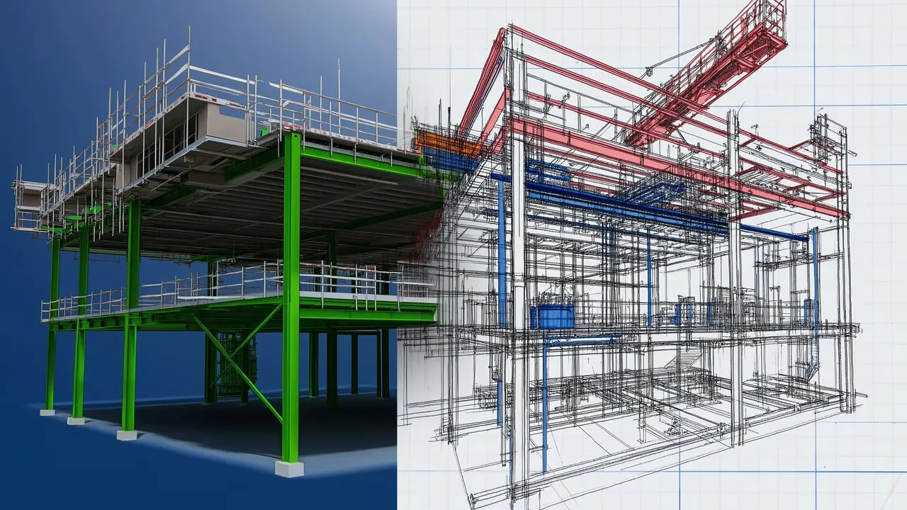 BIM coordination for steel structures
