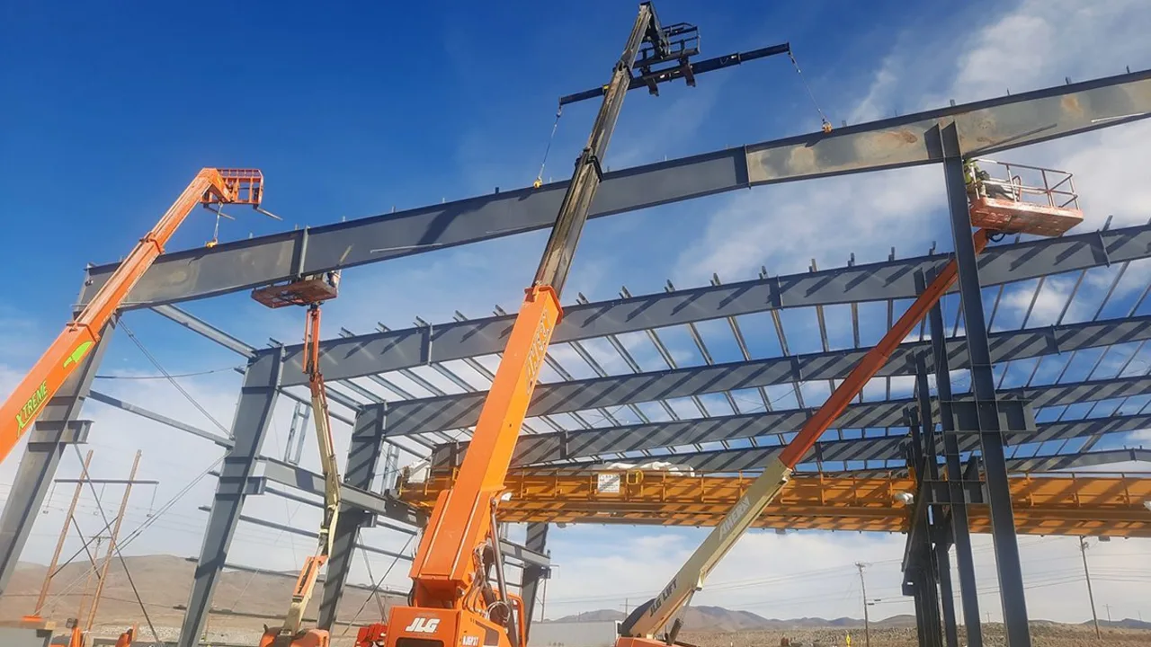 crane load steel building design
