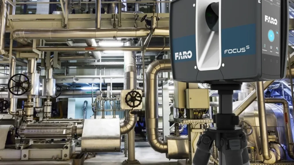 3D scanning for industrial renovations