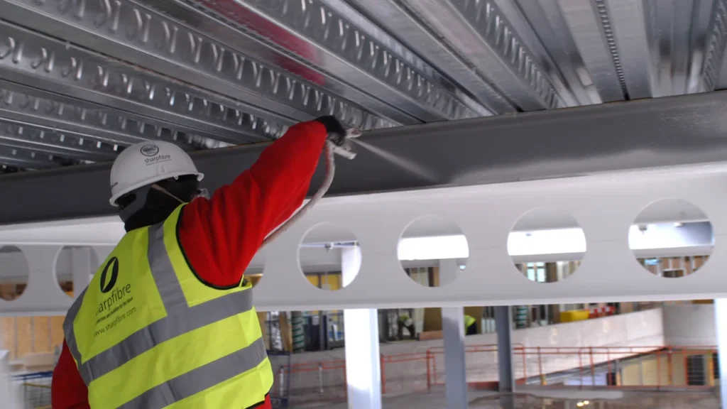 fire protection for industrial steel structures