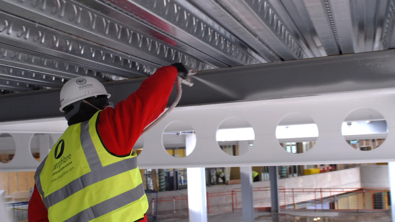 fire protection for industrial steel structures